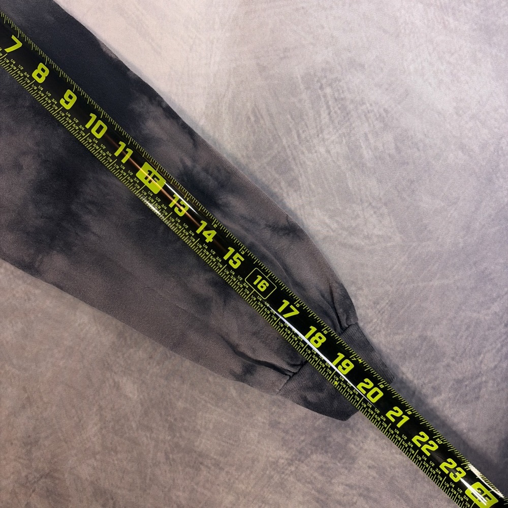 Primitive Naruto Shippuden Tie Dye Long Sleeve Shirt Grey Black Mens Medium - Picture 7 of 10